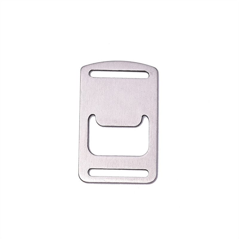 Stainless Steel Beer Bottle Opener For Outdoor Backpack Webbing Lanyard Travel Accessory 5