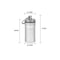 Waterproof Medicine Storage Box Mini Pill Case Keychain Colorful Portable Travel Metal Holder 5