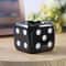 Dice Shaped Ceramic Cigarette Ashtray Creative Ash Tray Desk Accessories For Home Office 4