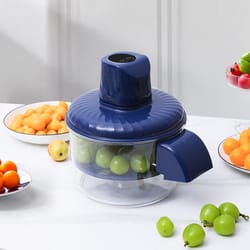 wireless portable automatic fruit peeler intelligent peeling machine for grape, tomato, garlic fast kitchen supplies