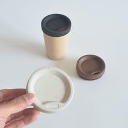 dustproof silicone lids for coffee cups sealed cap recyclable for pottery mugs