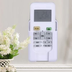 universal wall shelf remote controller bracket phone charging holder air conditioner tv wall mount holeless installation