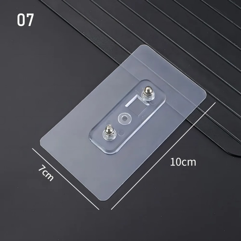 Seamless Adhesive Wall Screws Punch Free Hanging Kit NonTrace Hook For Frames And Photos 6