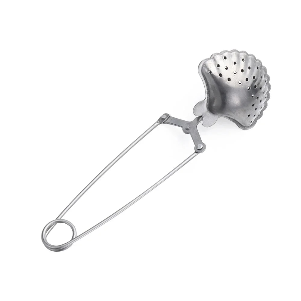 Durable Mesh Strainer Stainless Steel Tea Diffuser With Hanging Hook Handle Portable Loose Leaf Tea 8