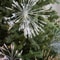 Glitter Plastic Christmas Flowers Simulated Xmas Floral Arrangements DIY Decorative Flowers 1