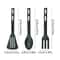 Portable Non Stick Heat Resistant Kitchen Utensils Set Comfortable Handle Nylon Cooking Accessories 5