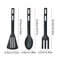 Portable Non Stick Heat Resistant Kitchen Utensils Set Comfortable Handle Nylon Cooking Accessories 5
