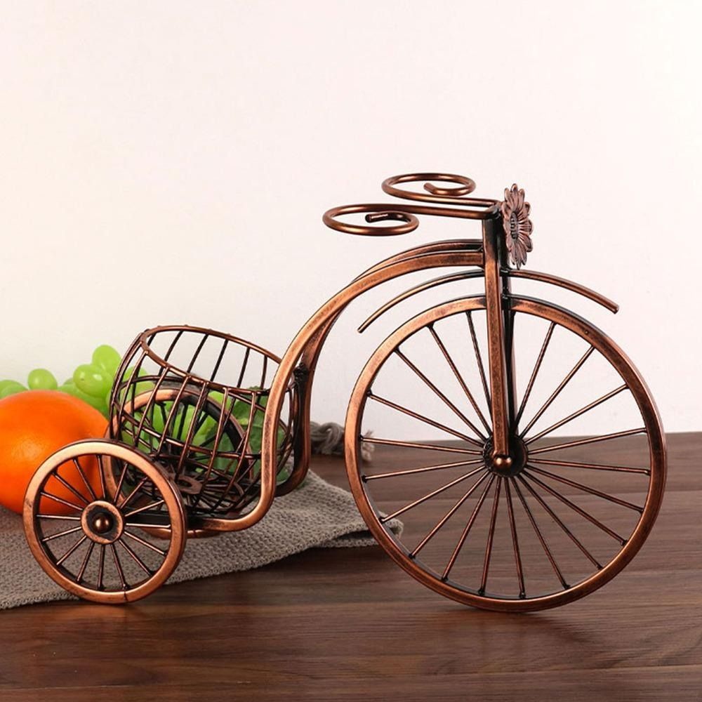 Vintage Wine Rack Metal Bottle and Glass Holder Creative Bar Home Decoration Display Stand