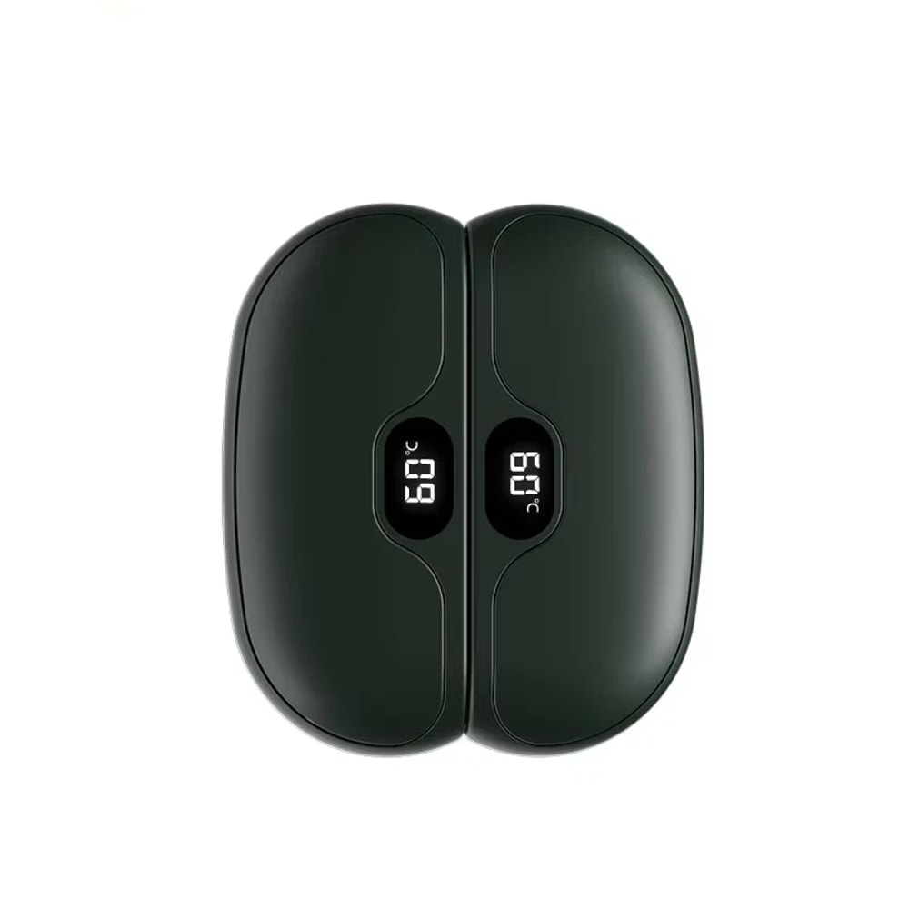 Electric Hand Warmer For Winter Magnetic Digital Display LongLasting Warmth Fast Heating 0