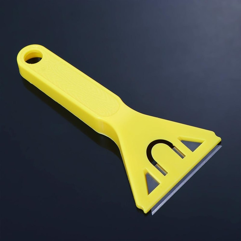Handheld Steel Head Scraper Tool For Window Oven Wall Glass And Plaster Trowel Cleaning Beauty Seam 3