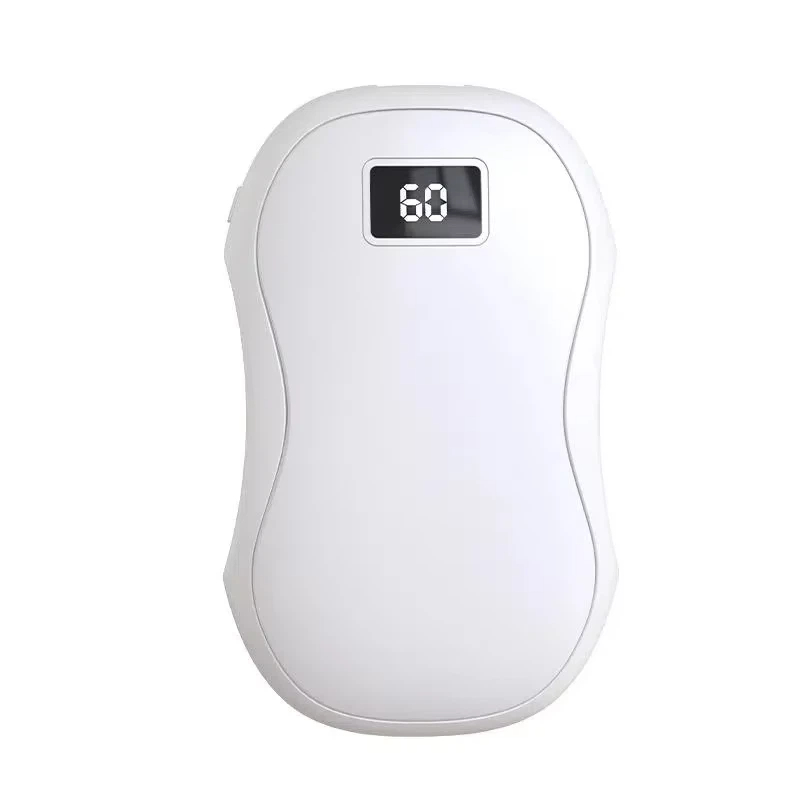 Fast Heating Portable Hand Warmer Digital Display Safe Double Sided Warmth For Winter 6