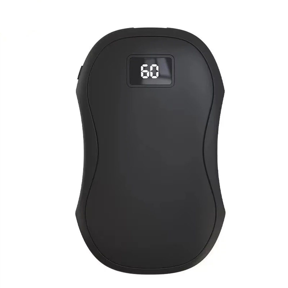 Fast Heating Portable Hand Warmer Digital Display Safe Double Sided Warmth For Winter 8