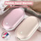 Winter Gift Hand Warmer Portable Lightweight Power Bank Double Sided Heating USB Charging