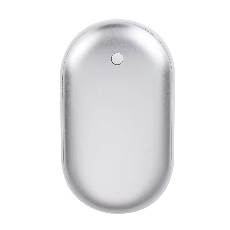 Winter Gift Hand Warmer Portable Lightweight Power Bank Double Sided Heating USB Charging