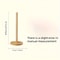 Round Bamboo Paper Towel Holder Wooden Dispenser Storage Rack For Kitchen Bathroom Organization 5