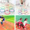 Hoops Outdoor Funny Physical Training Sport Lattice Jump Ring Set With Connectors For Park Football 2
