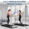 Walking Running Fitness Treadmill For Home LCD Display Walking Pad Exercise Machine 2