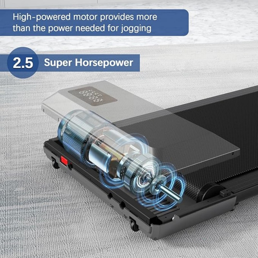 Walking Running Fitness Treadmill For Home LCD Display Walking Pad Exercise Machine 4