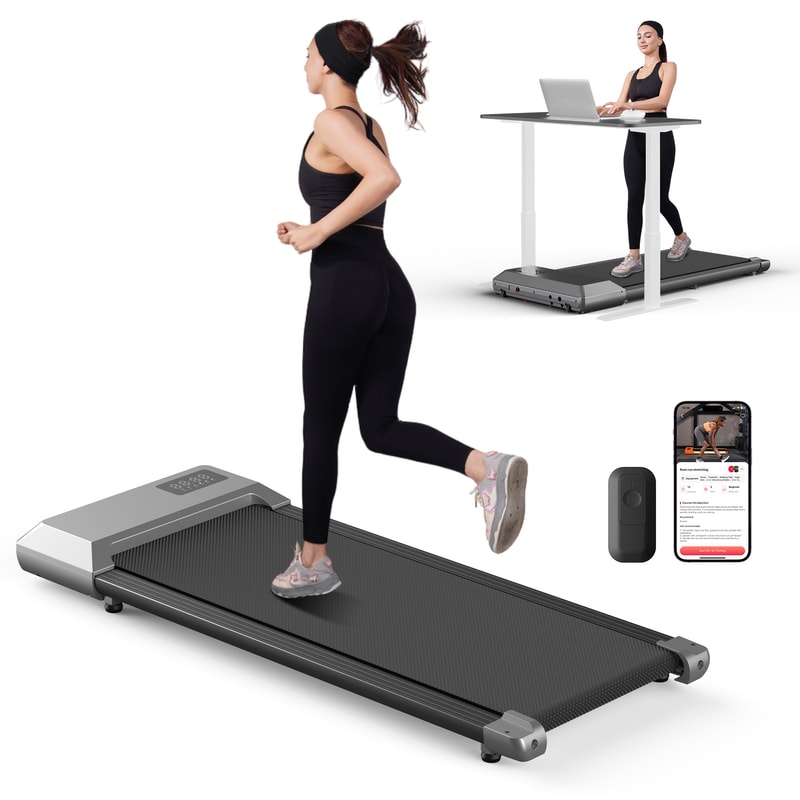 Walking Running Fitness Treadmill For Home LCD Display Walking Pad Exercise Machine 8