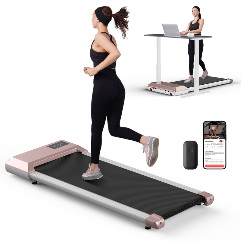 Walking Running Fitness Treadmill For Home LCD Display Walking Pad Exercise Machine 7