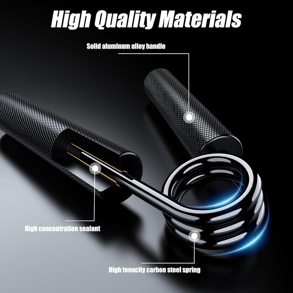 Aluminum Hand Gripper Levels Metal Grip Strength Trainer For Men Women Home Gym 1