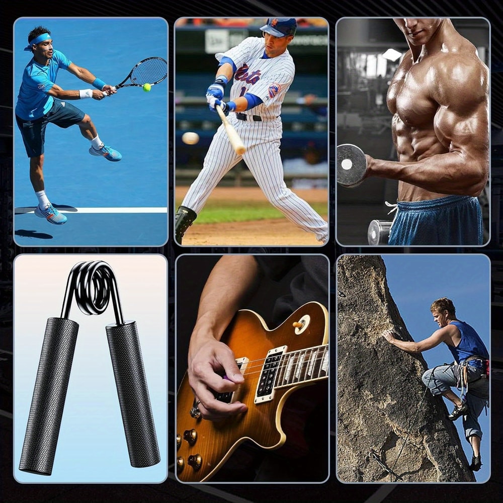 Aluminum Hand Gripper Levels Metal Grip Strength Trainer For Men Women Home Gym 3