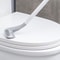 WallMounted Toilet Brush With Base Soft Rubber Brush Head AllRound Cleaning Brush For Bathroom Quic 1
