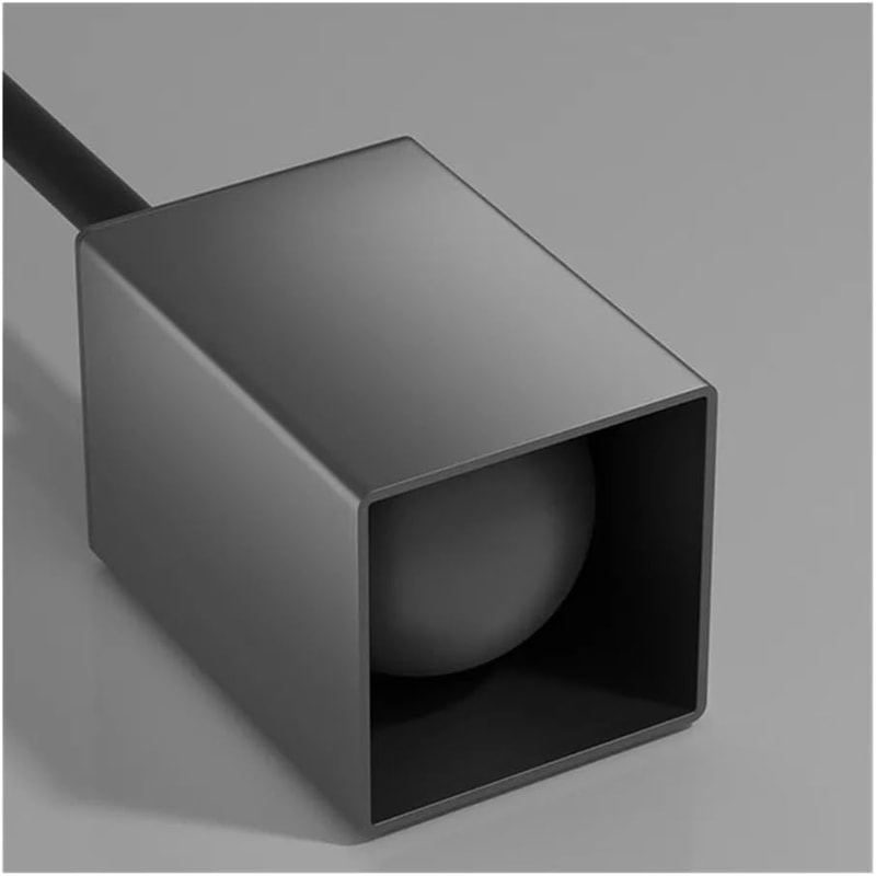 Standing Toilet Brush Holder Set Square Wall Mounted Toilet Brush For Bathroom RV Hotel Restroom 3