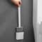 Non Perforated Toilet Brush For Household Use No Dead Corners Wall Mounted Cleaning Tool For Toilet 1