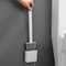 Non Perforated Toilet Brush For Household Use No Dead Corners Wall Mounted Cleaning Tool For Toilet 1