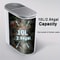 Household Creative Bathroom Trash Can With Lid Press Type Waste Bin For Kitchen 3