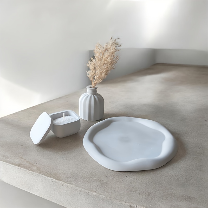 DIY Epoxy Resin Molds Silicone Storage Molds For Concrete Cement Plaster Candle Holder Crafts Home 1