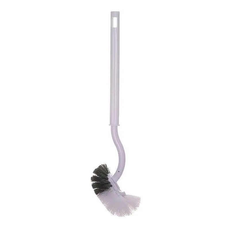 Plastic Toilet Brush With Long Handle Soft Hair WC Cleaning Brush For Squatting Pan Household Gap R 4