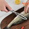 Fish Scales Removal Tool Stainless Steel Grater Peeler Scraper Fast Cleaner Tweezers For Easy Fish 3