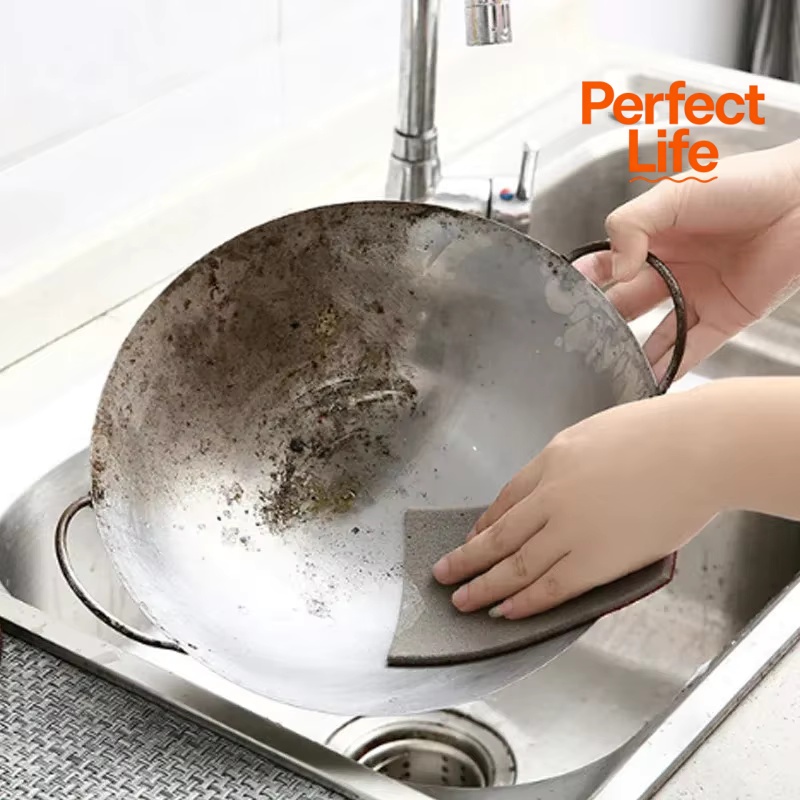 Household Kitchen Brush Cleaning Eraser For Pots Dishes And Utensils 1