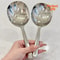 Heat Insulated Handle Stainless Steel Ladle Soup Rice Serving Spoon with Drain Hole Kitchen Utensils for Daily Use