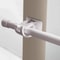 Self Adhesive Curtain Rod Clip Adjustable Clamp Hook Wall Bracket Holder NailFree Wall Hanging Clip 2