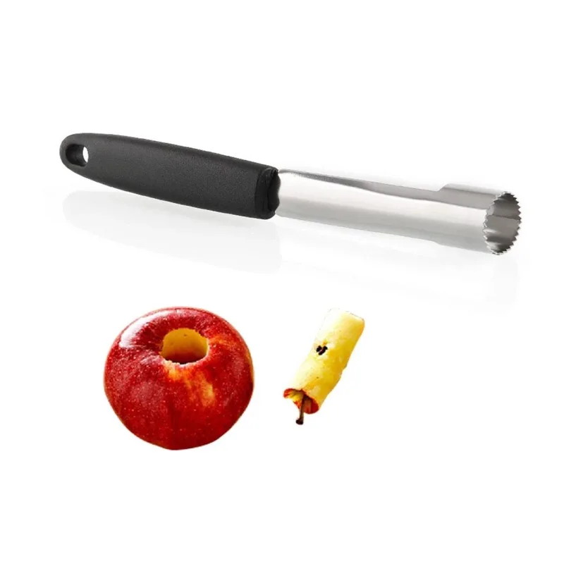 Easy Core Seed Remover Apple Corer Pitter Pear Bell Twist Fruit Stoner Pepper Pit Remover 3