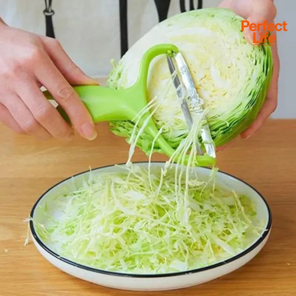Wide Mouth Peeler Stainless Steel Vegetable Fruit Grater Salad Slicer