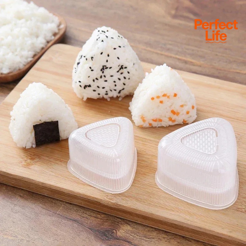 Sushi Mould Onigiri Rice Ball Bento Machine Mould Triangle Mould Kitchen Tool Sushi Maker 3