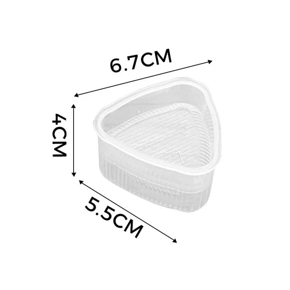 Sushi Mould Onigiri Rice Ball Bento Machine Mould Triangle Mould Kitchen Tool Sushi Maker 5