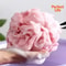 Bath Flower For Relaxing Bath Time Large Color Blocking PE Soft Scrubbing Bubble Net Dual Shade 3