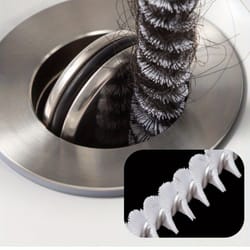 water pipe dredging tool sewer hair cleaner facial sink cleaning brush pipeline machine