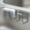 Self Adhesive Sink Drain Drying Rack With Wall Hooks Kitchen Holder And Bathroom Storage Wire Ball 2