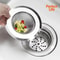 AntiBlocking Kitchen Sink Strainer Stainless Steel Funnel Hair Strainer For Basin Floor Drain Dishw 4