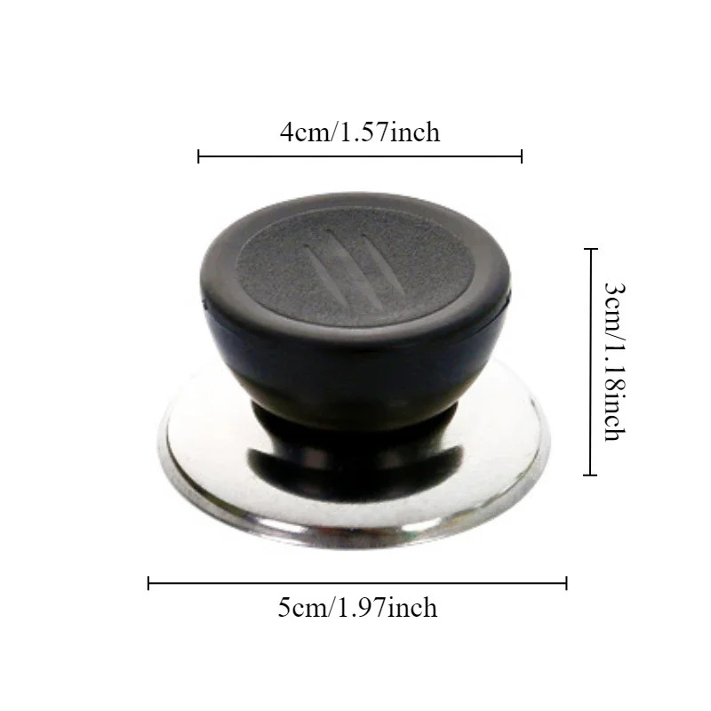 Pot Cover Head Universal Plastic Glass Pot Button Cover Cap Pot Cover Handle Cover Bead 5