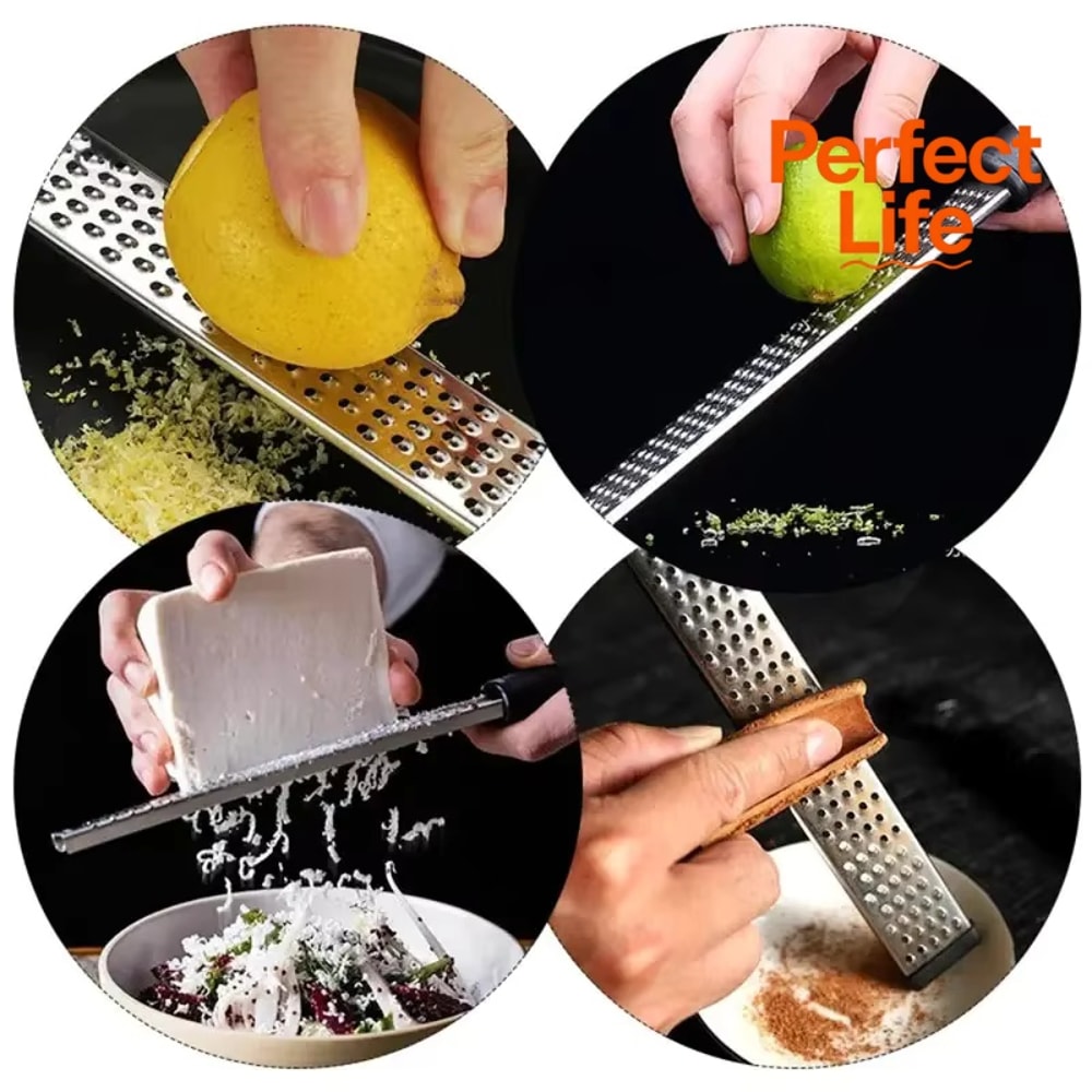 Manual Grater Peeler With High Quality Stainless Steel Sharp Blade For Lemon Cheese And Vegetable C 2