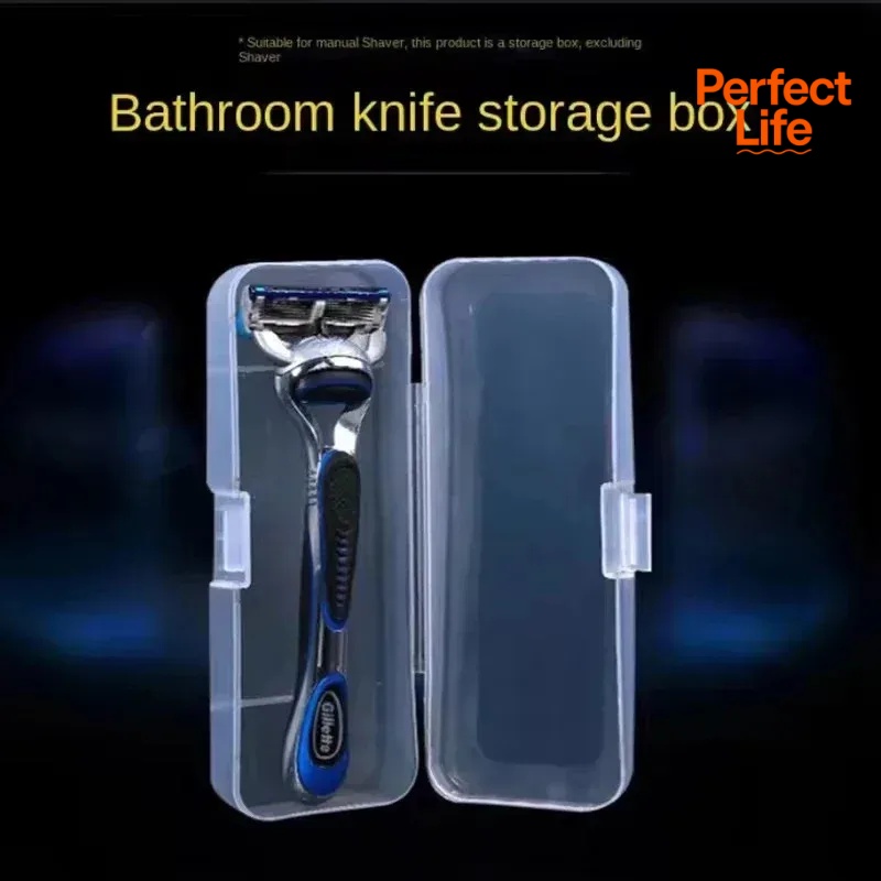 Mens Razor Shaving Storage Box Keeps Your Shaver Well Organized Easy To Carry And Clean 1