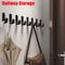 Waterproof SelfAdhesive JHook Set For Bathroom Towel Key Kitchen 1