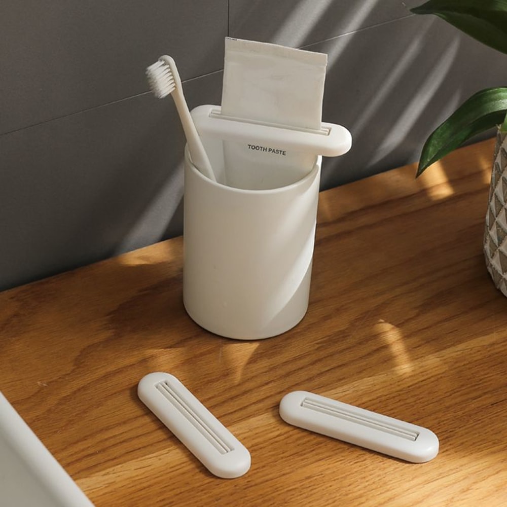 Household Manual Toothpaste Rolling Squeezer Clip for Facial Cleanser Hand Cream